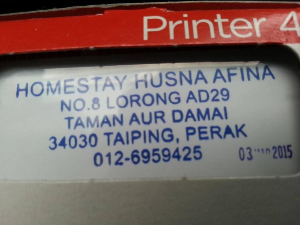 Taiping Homestay Husna Afina Εξωτερικό φωτογραφία